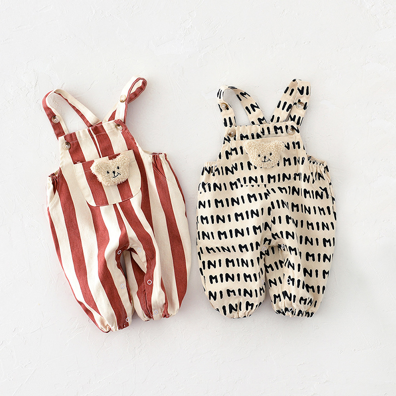 Baby Boy Clothing Zara - MILANCEL Baby Rompers Striped Baby Overall