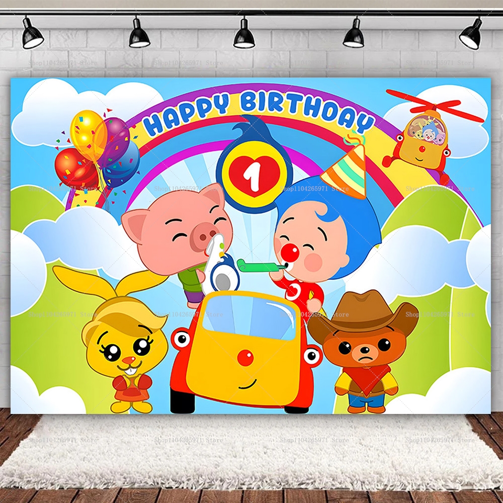 Baby Clothing Easter - Kids Birthday Baby Shower Backdrop Cartoon