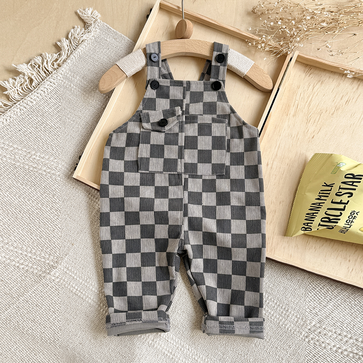 Baby Clothing Patterns Free - Baby Boys Summer Sleeveles Jumpsuit Checkered