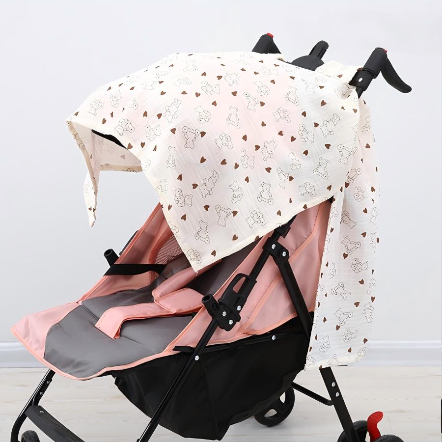 Baby Clothing Material - 1 Piece Baby Stroller Sunshade, Made