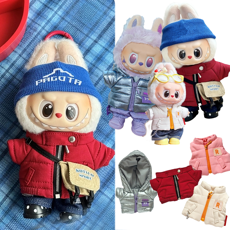 Baby Clothing - For 15 17cm Labubu Doll Winter
