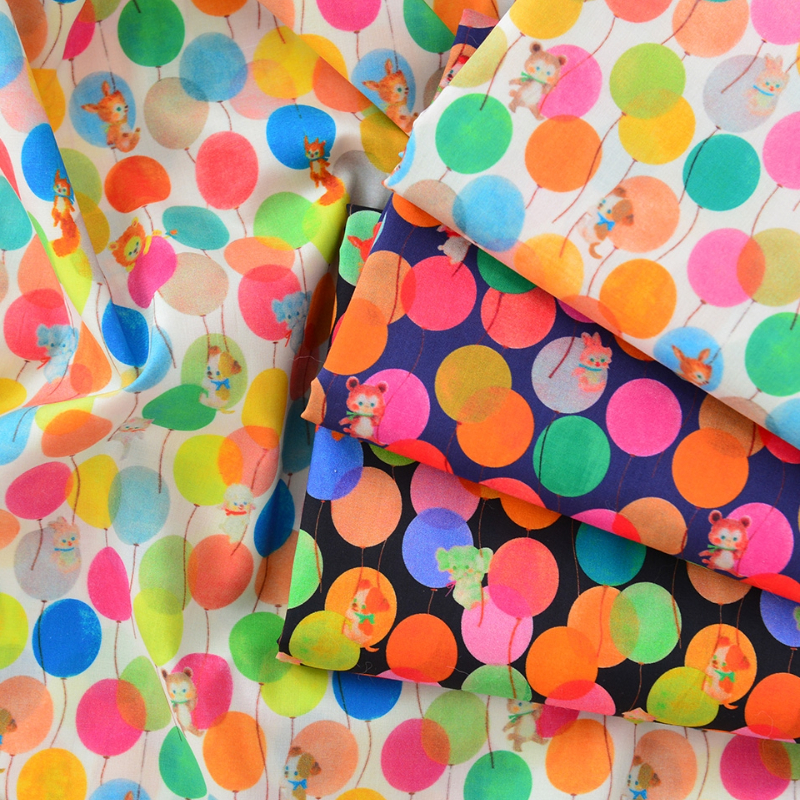 Baby Clothing Material - 145x50cm 60s Count Pure Cotton Festival