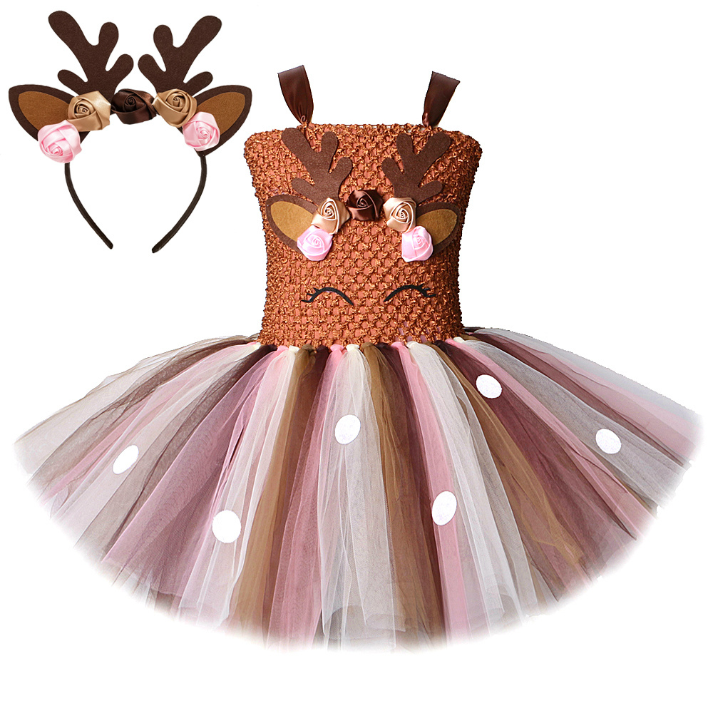 Baby Clothing Patterns Free - Christmas Deer Costume Dress for Baby