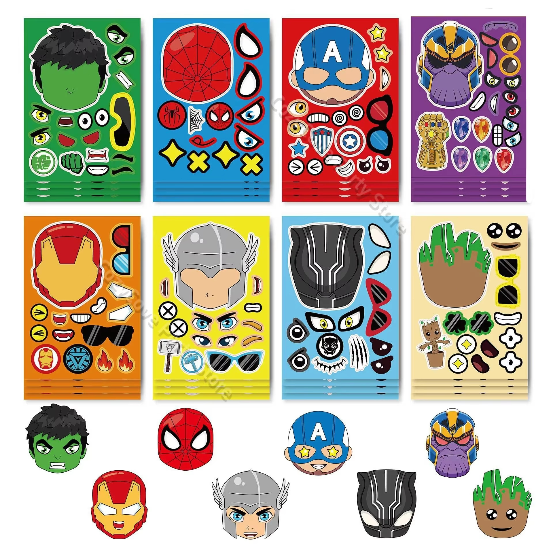 Avengers Party Favors Gifts Su - Baby Clothing Easter avaliação e preço
