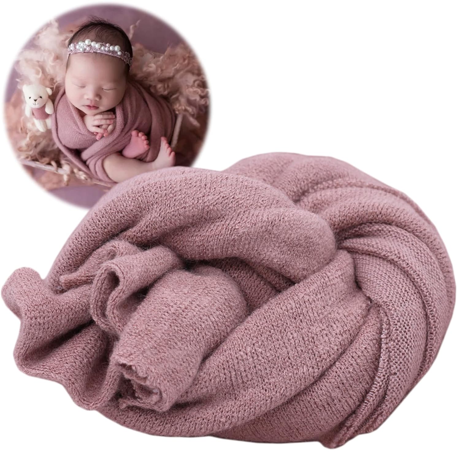 Newborn Photography Props Wrap - Baby Clothing Material avaliação e preço