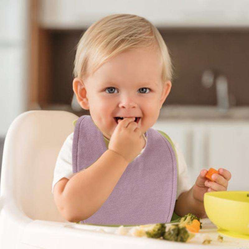 A5YC Pack of 4pcs Baby Burp Cl - Printed Bibs Pack avaliação e preço