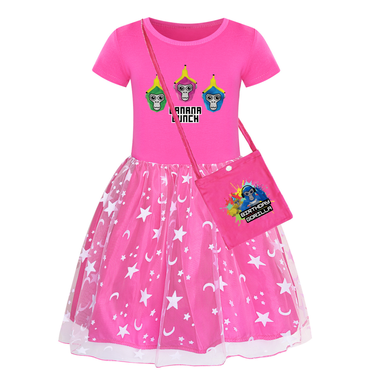 ‌Gorilla Tag Girls Summer Prin - Baby Clothing Tags avaliação e preço