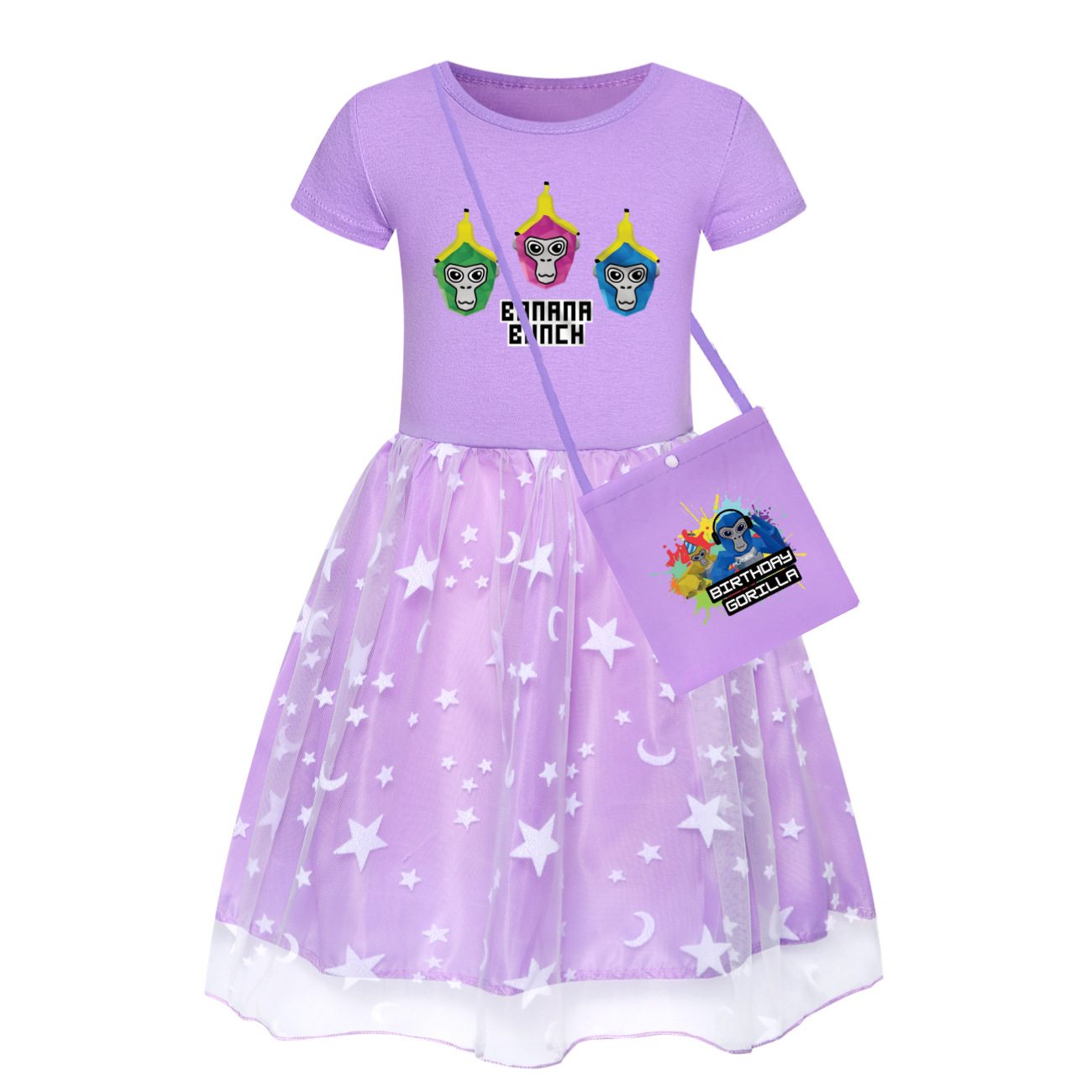 ‌Gorilla Tag Girls Summer Prin - Baby Clothing Tags avaliação e preço