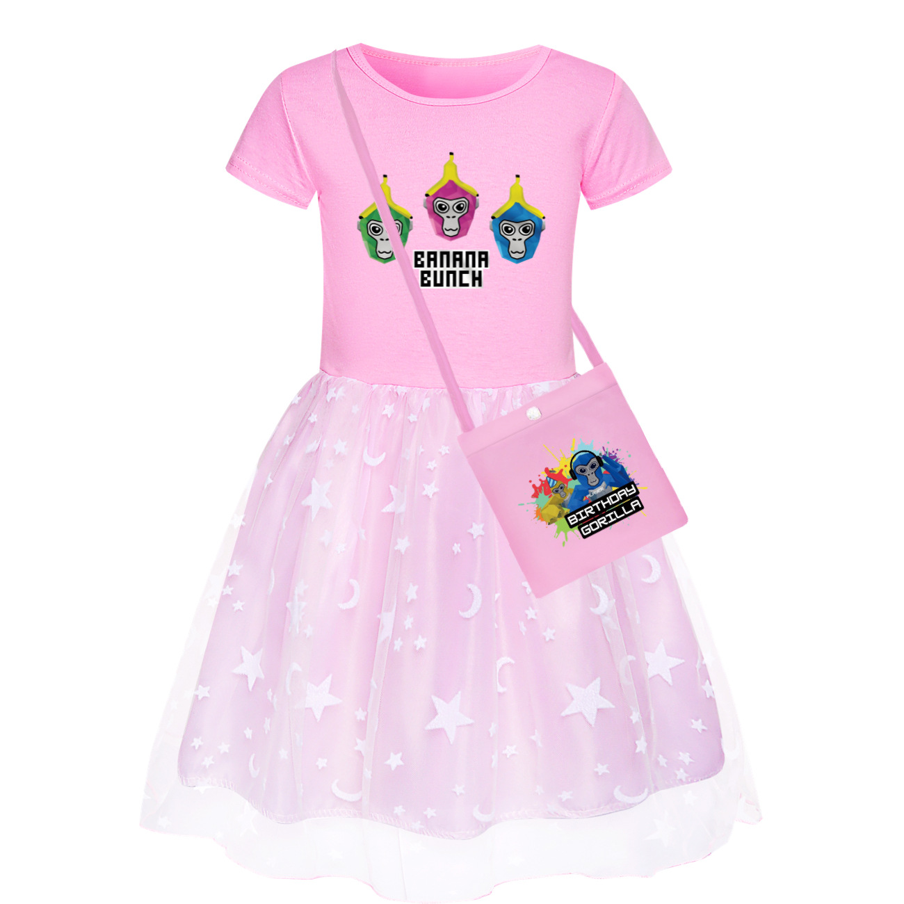 ‌Gorilla Tag Girls Summer Prin - Baby Clothing Tags avaliação e preço
