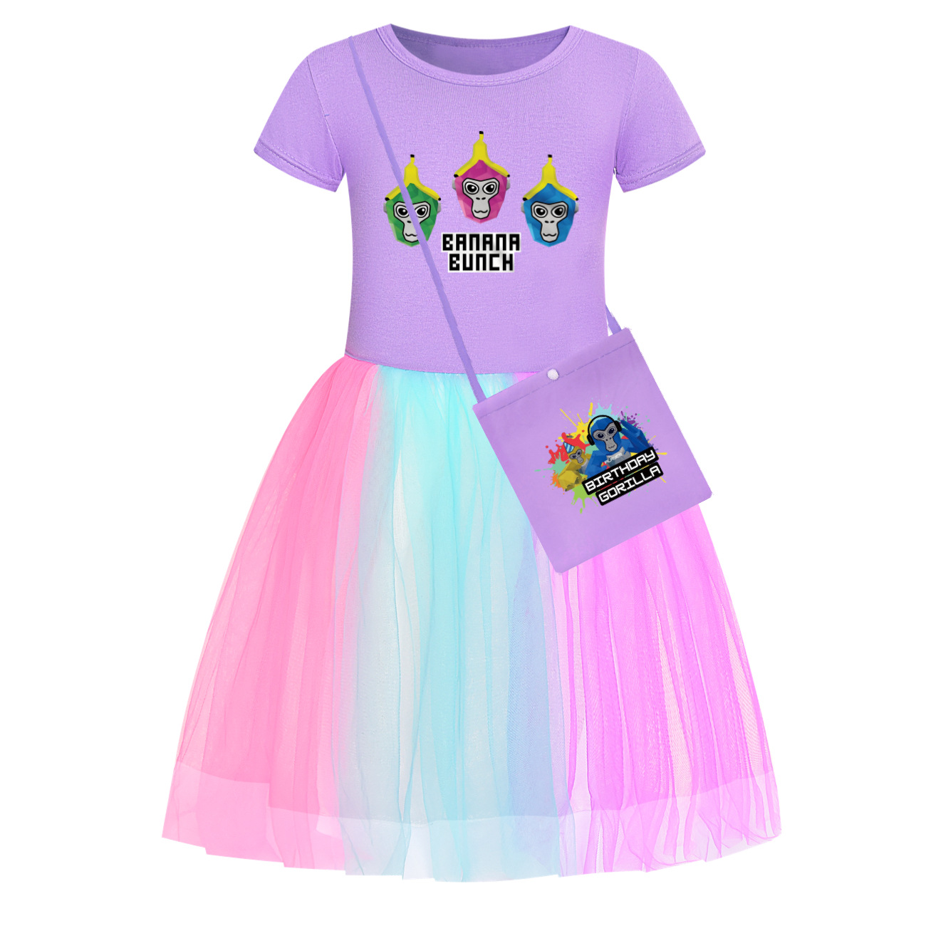 ‌Gorilla Tag Girls Summer Prin - Baby Clothing Tags avaliação e preço
