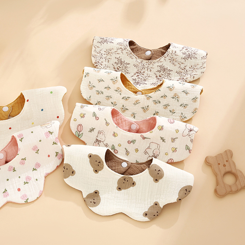 2-Pack Newborn Bibs  Cute Prin - Printed Bibs Pack avaliação e preço