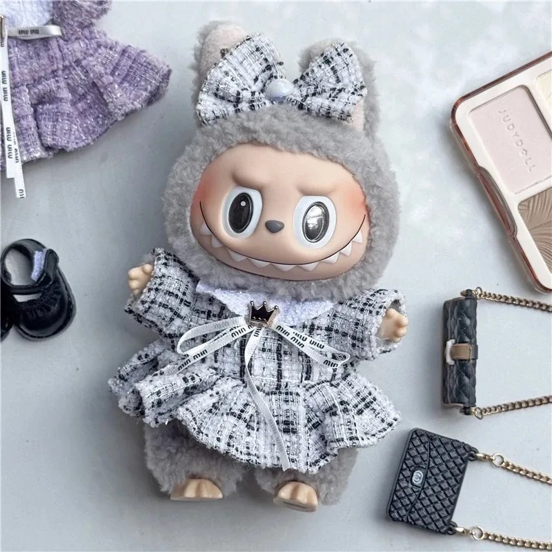 15 17cm For Labubu Doll Adorab - Baby Clothing avaliação e preço