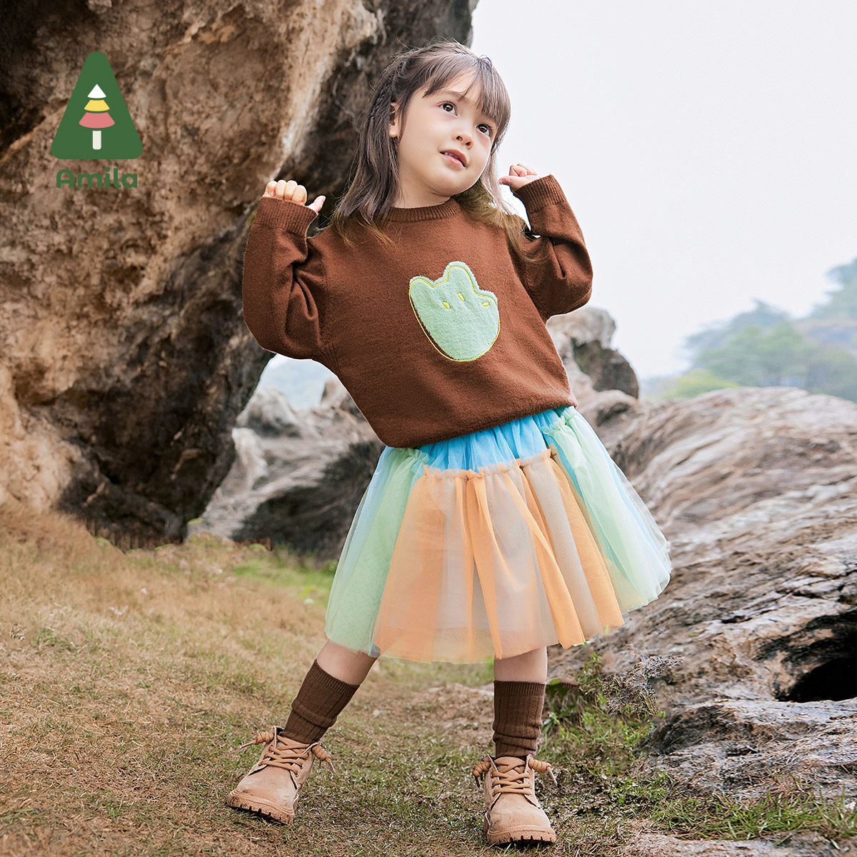 Amila Baby Skirt 2024 Autumn N - Baby Clothing High Quality avaliação e preço