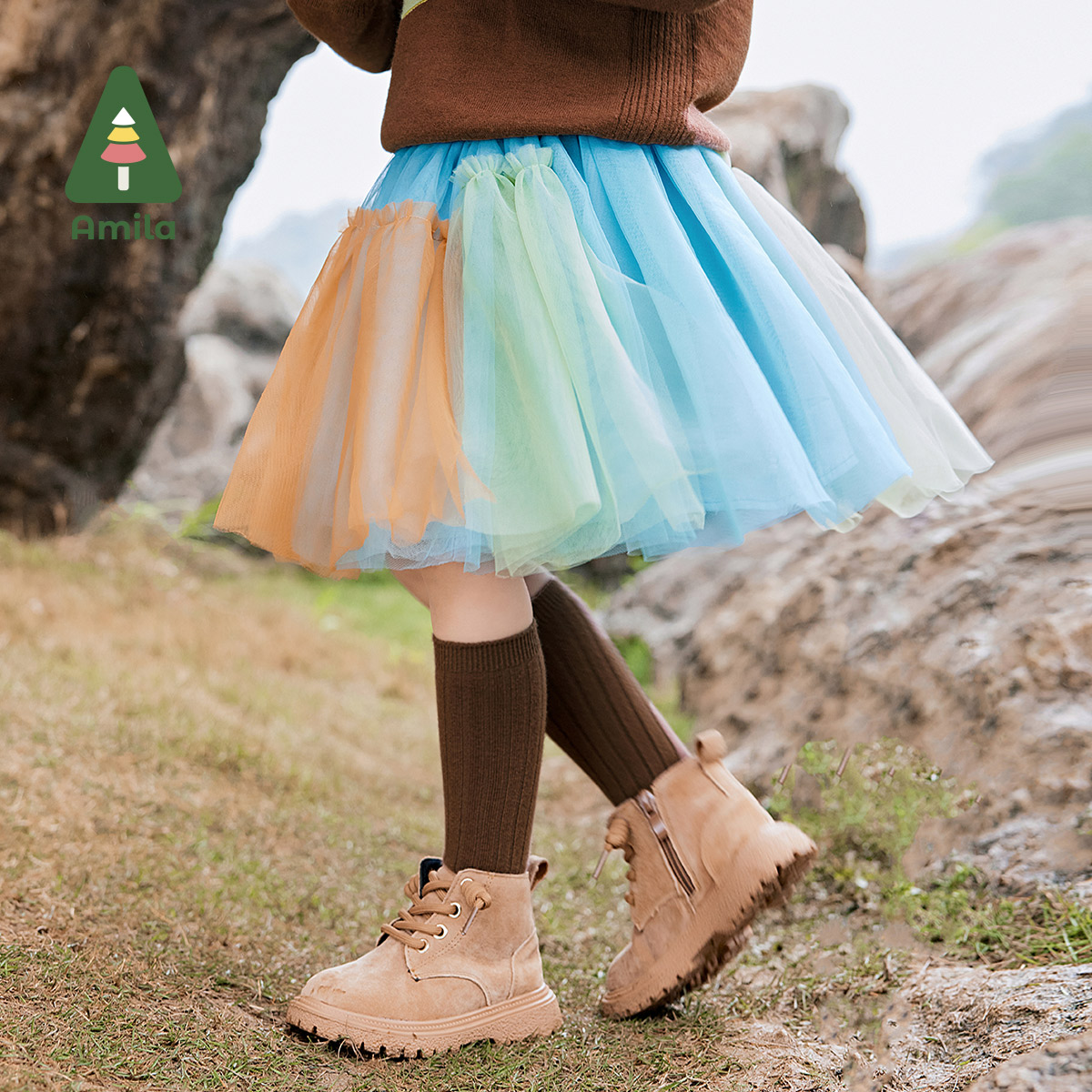 Amila Baby Skirt 2024 Autumn N - Baby Clothing High Quality avaliação e preço