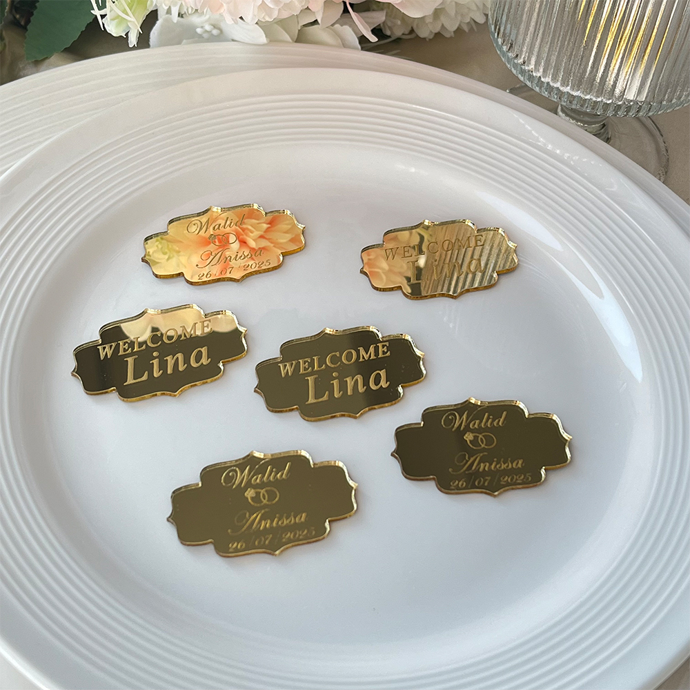 20/50/100 Personalized Acrylic - Baby Clothing Tags avaliação e preço
