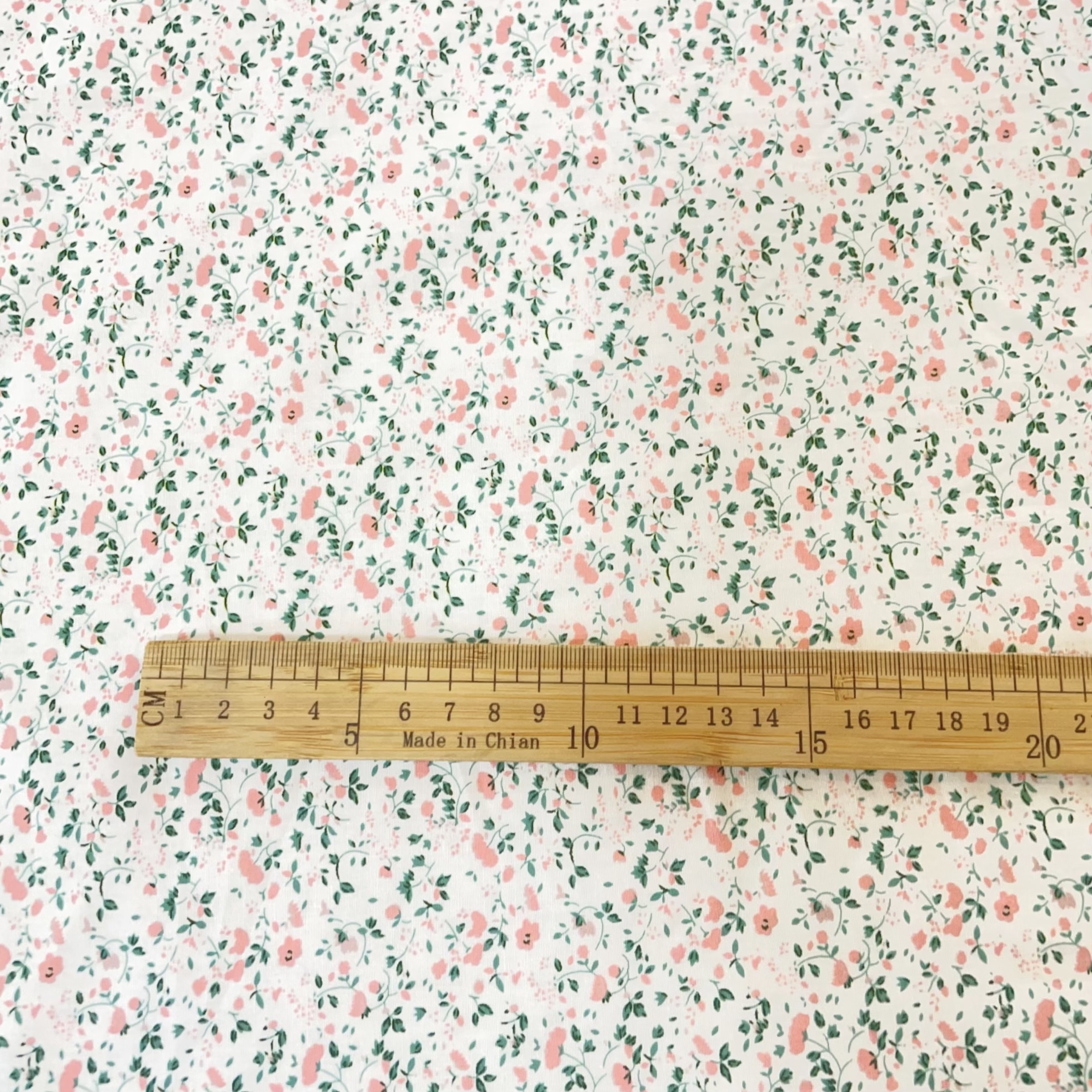 100% Cotton Floral Fabric Soft - Baby Clothing Material avaliação e preço