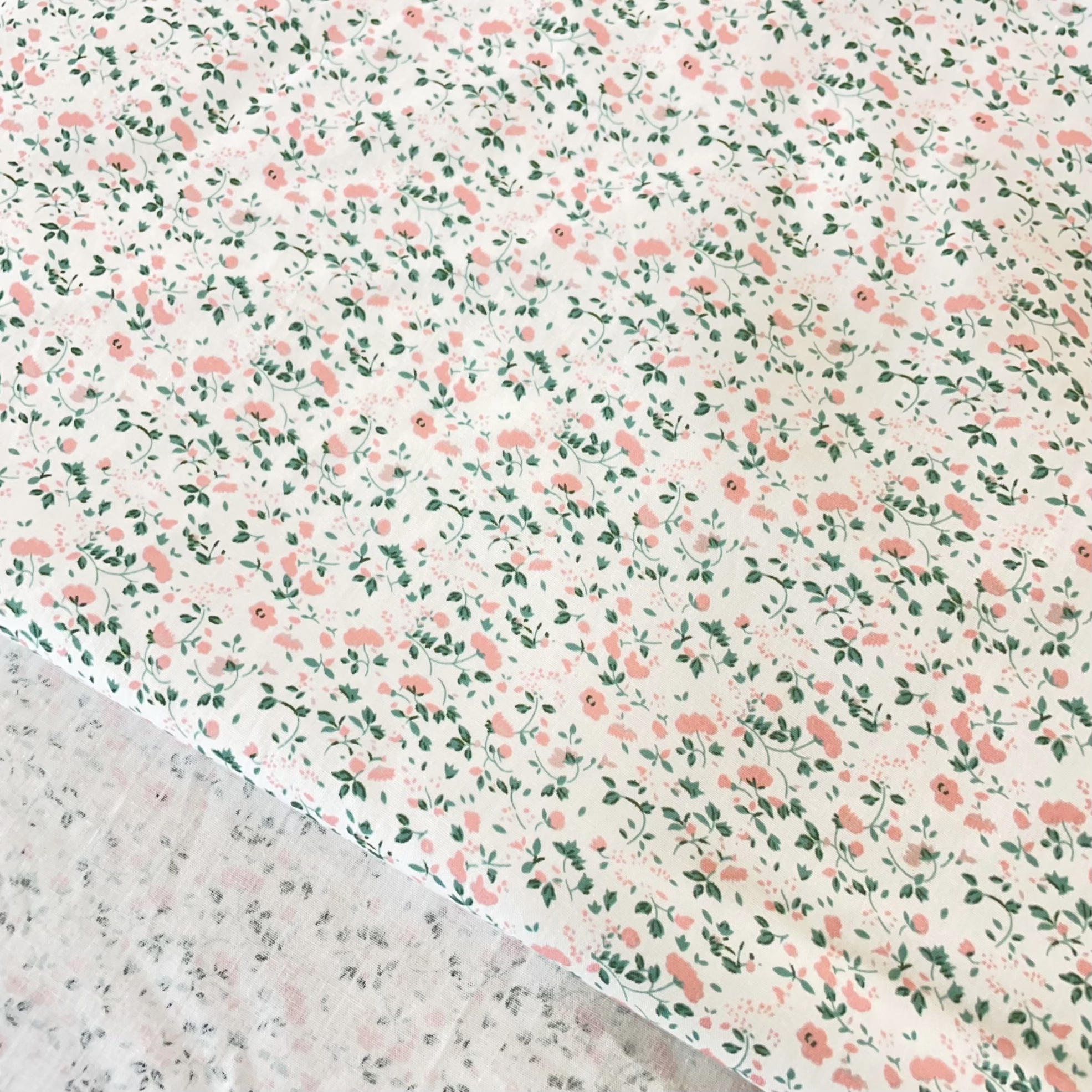 100% Cotton Floral Fabric Soft - Baby Clothing Material avaliação e preço