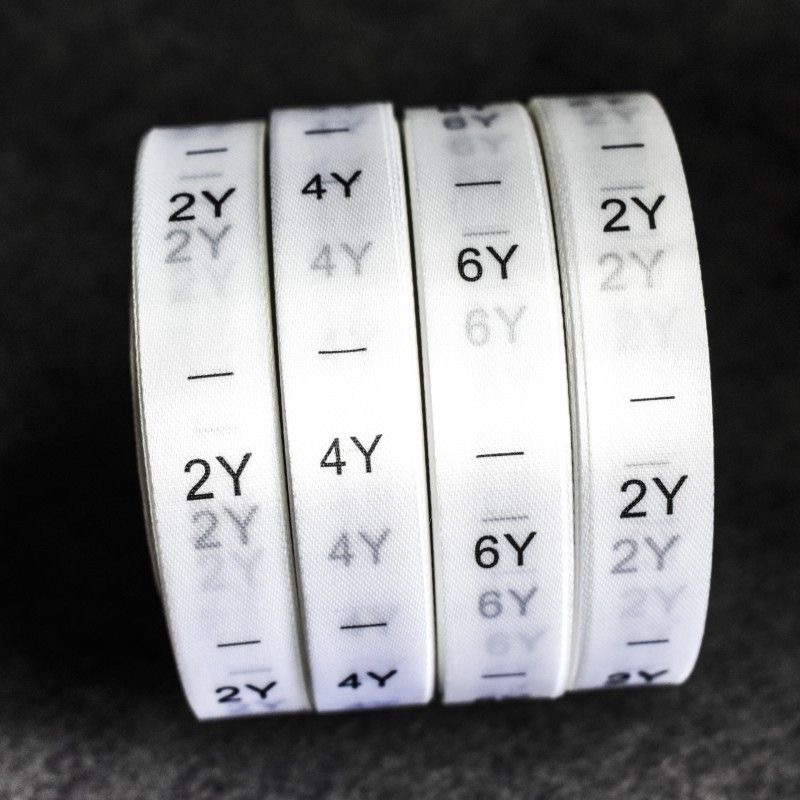 1000pcs/roll  kids size labels - Baby Clothing Tags avaliação e preço