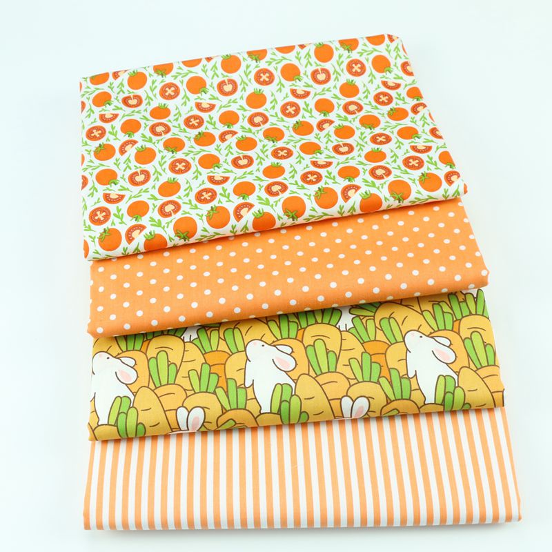 New Rabbit Carrot Stripe Dot P - Baby Clothing Material avaliação e preço