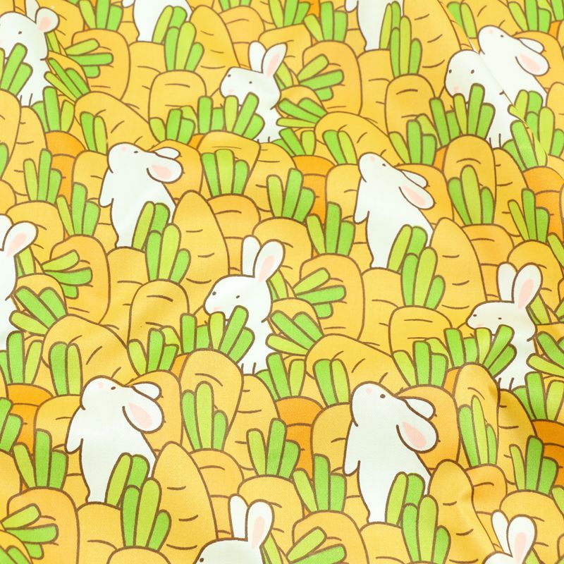 New Rabbit Carrot Stripe Dot P - Baby Clothing Material avaliação e preço