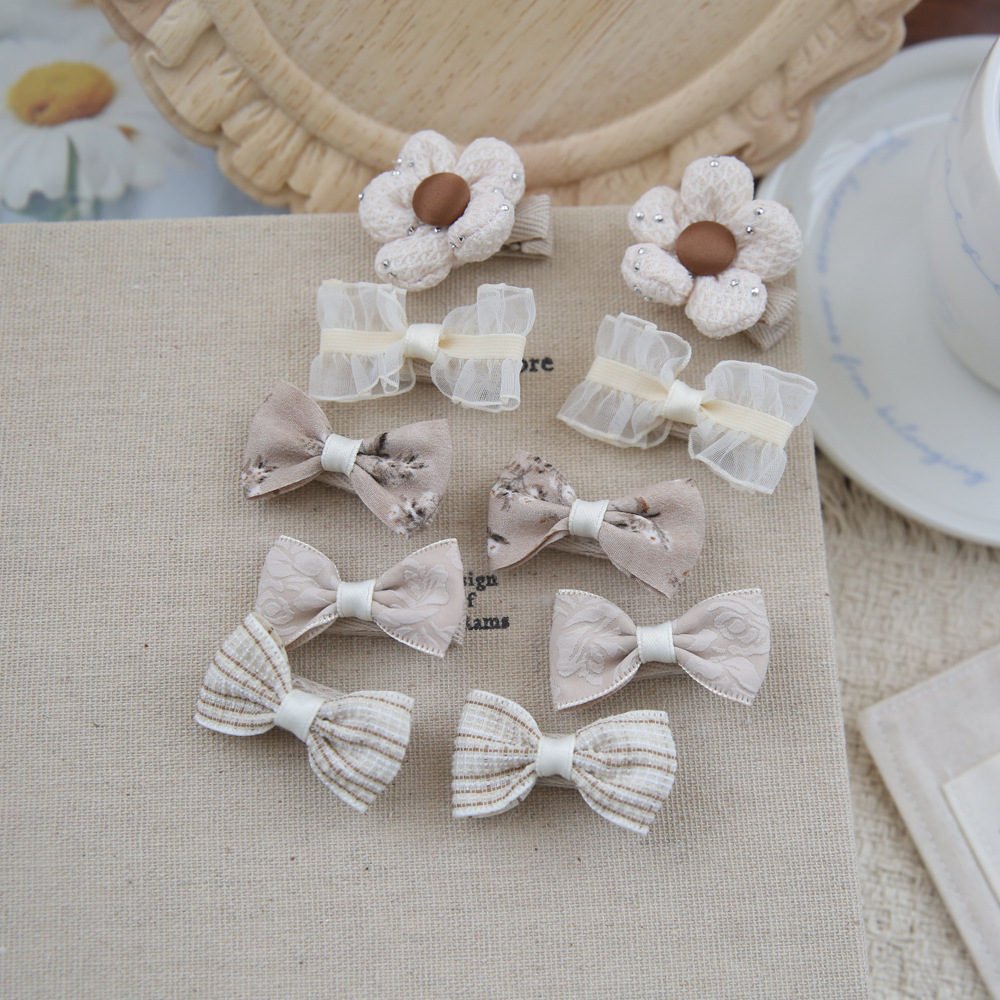 10pcs/Set Baby Hair Accessorie - Baby Clothing Material avaliação e preço