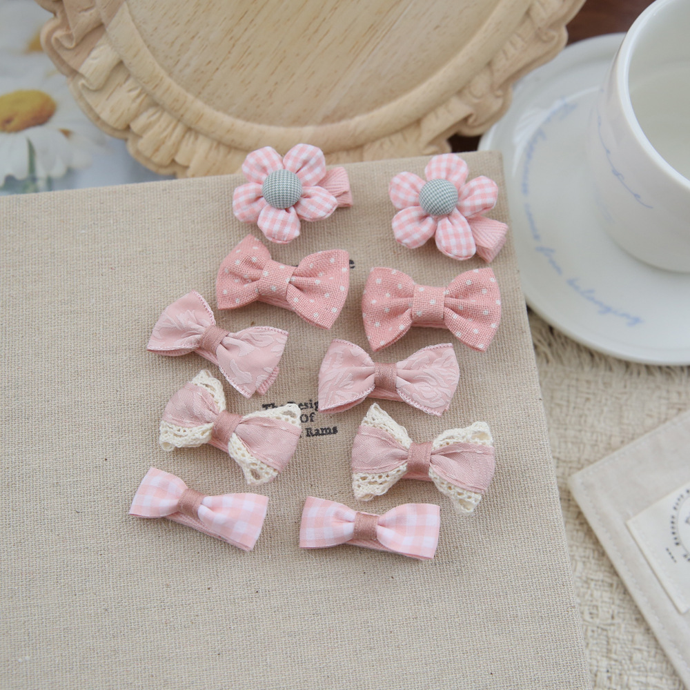 10pcs/Set Baby Hair Accessorie - Baby Clothing Material avaliação e preço