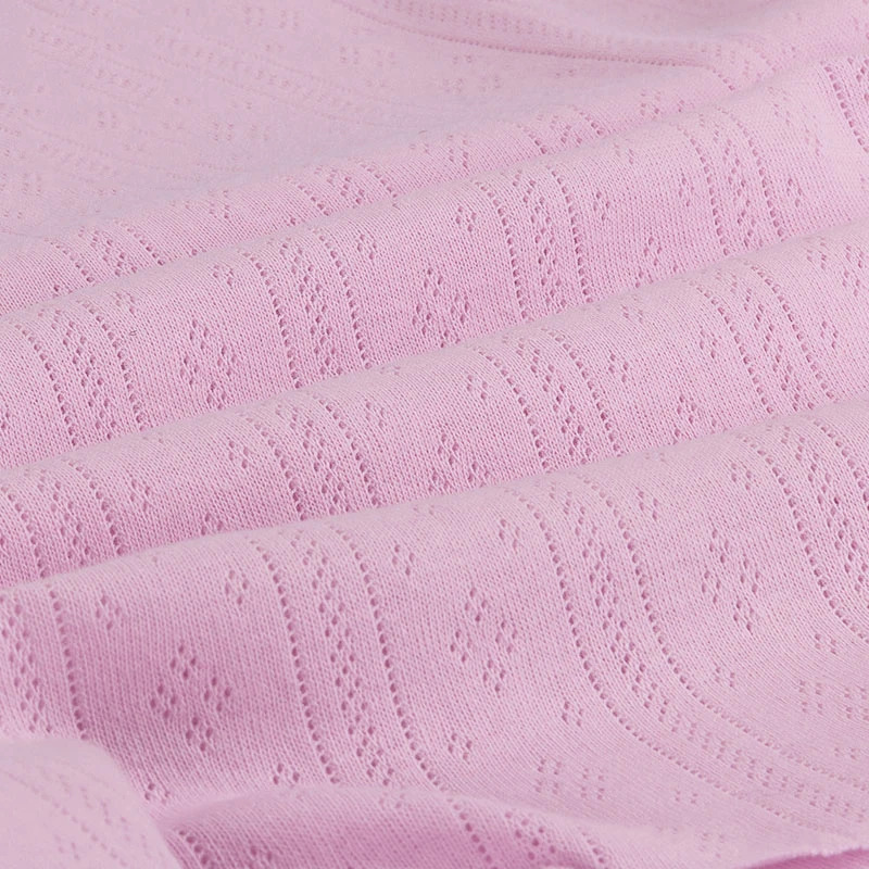 Stretch Knitted Fabric Rib  Co - Baby Clothing Material avaliação e preço