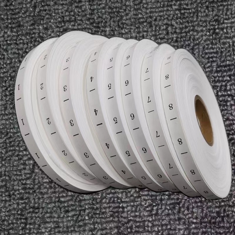3000PCS/Roll 1-100 Number Size - Baby Clothing Tags avaliação e preço