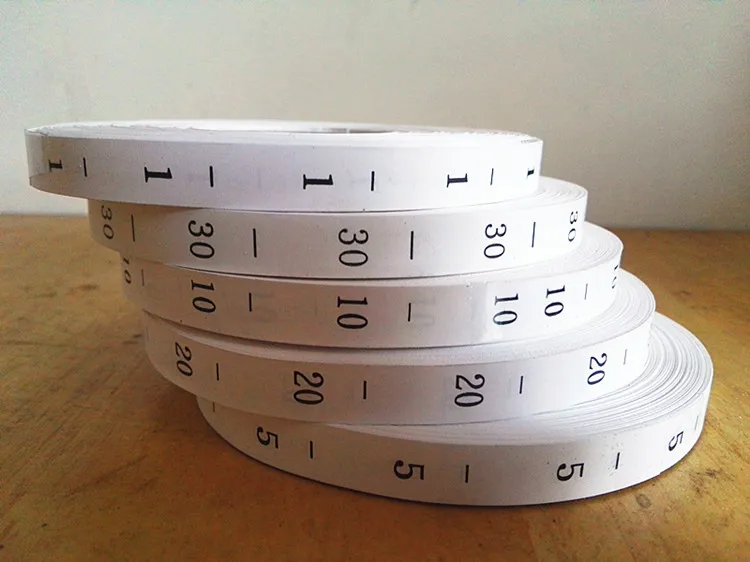 3000PCS/Roll 1-100 Number Size - Baby Clothing Tags avaliação e preço