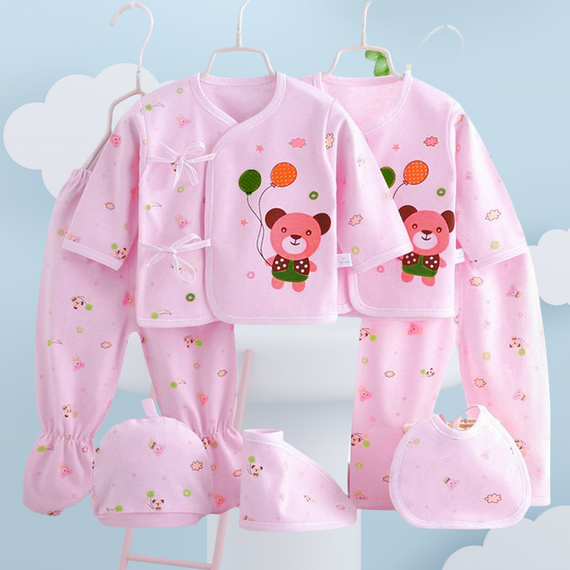 7 Pc of Pack Newborn Printed C - Printed Bibs Pack avaliação e preço