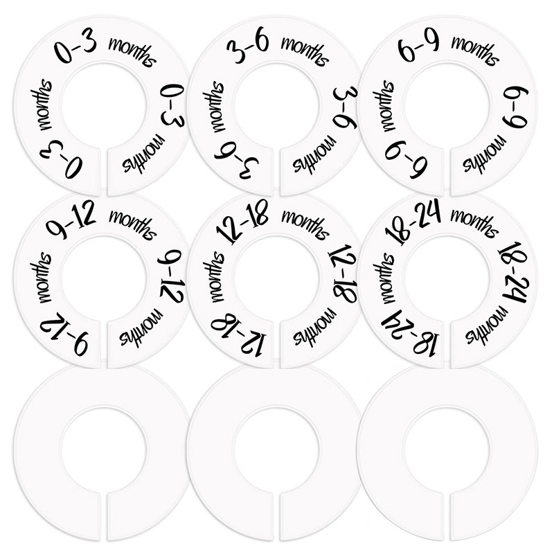 100pcs Multi Size Baby Kids Cl - Baby Clothing Tags avaliação e preço