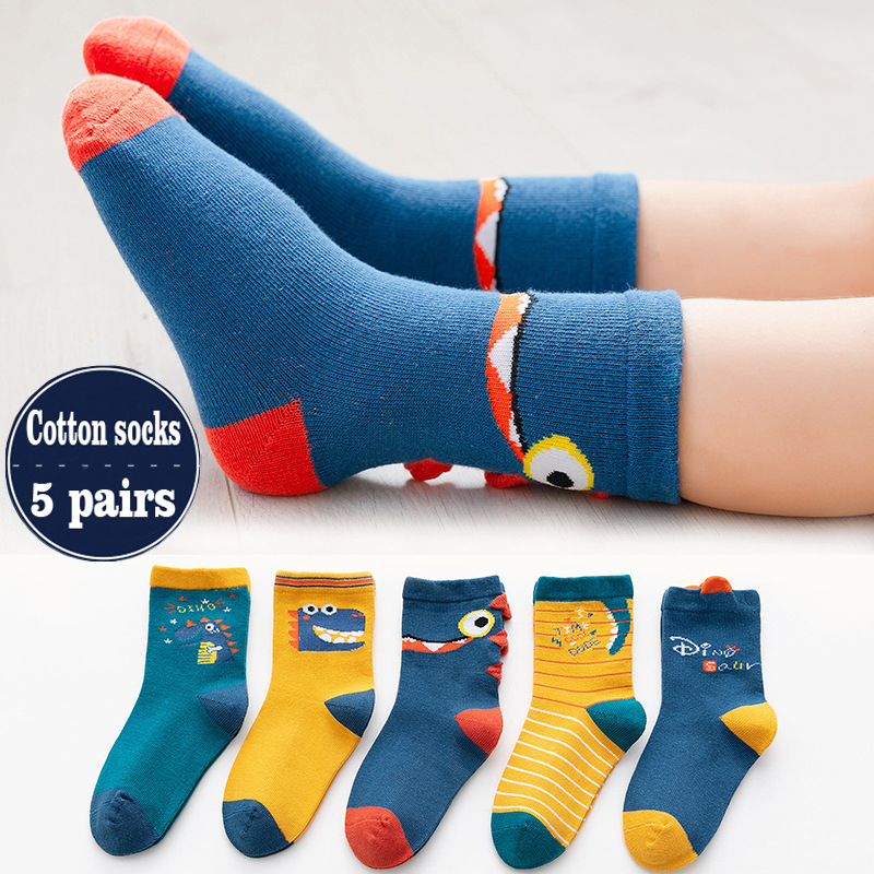 5 Pairs Children Sock Medium L - Baby Clothing High Quality avaliação e preço