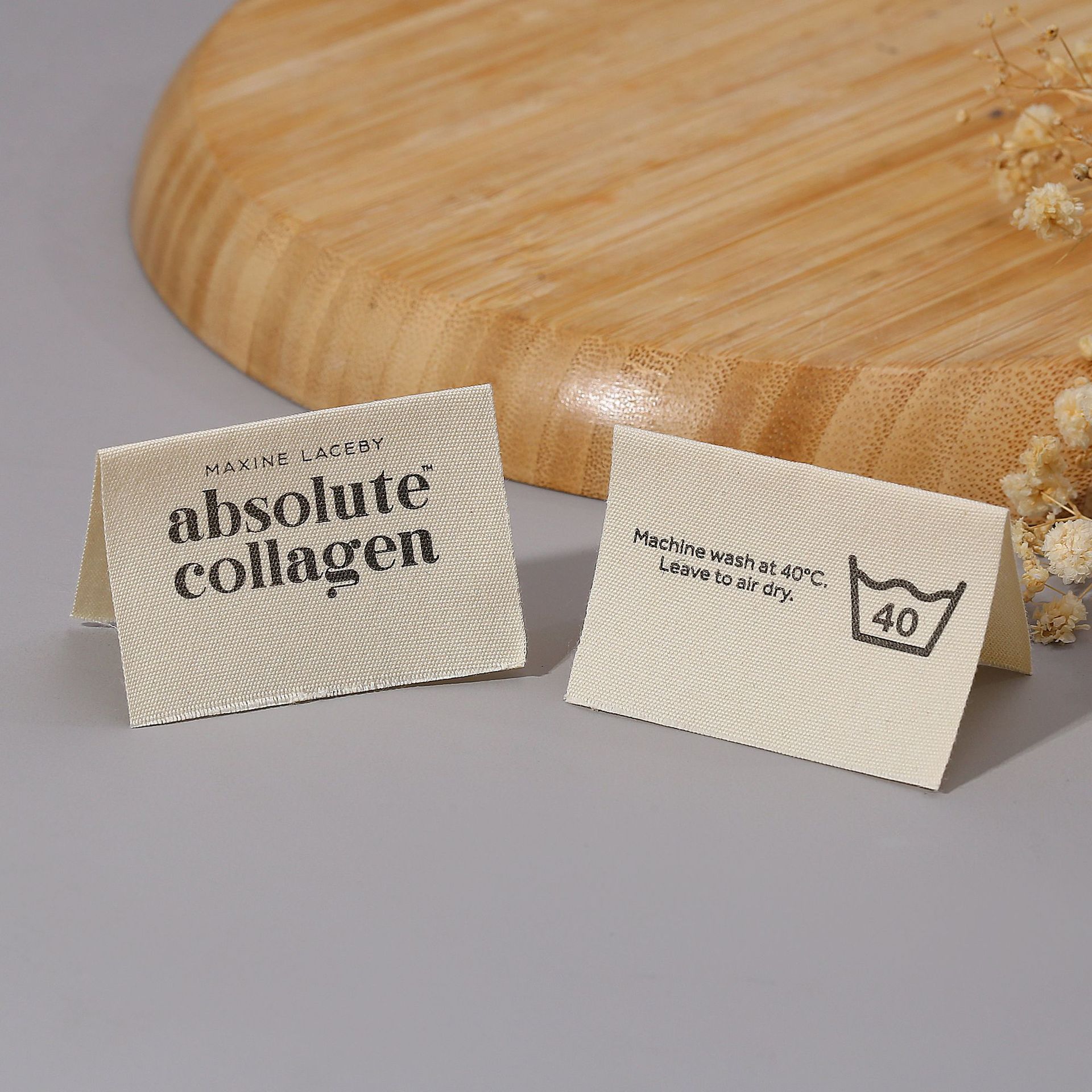 Custom Printed Private Logo La - Baby Clothing Tags avaliação e preço