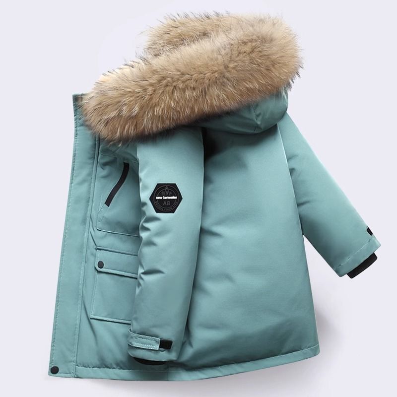 -30℃ Winter Kids Padded Jacket - Baby Boy Clothing Zara avaliação e preço