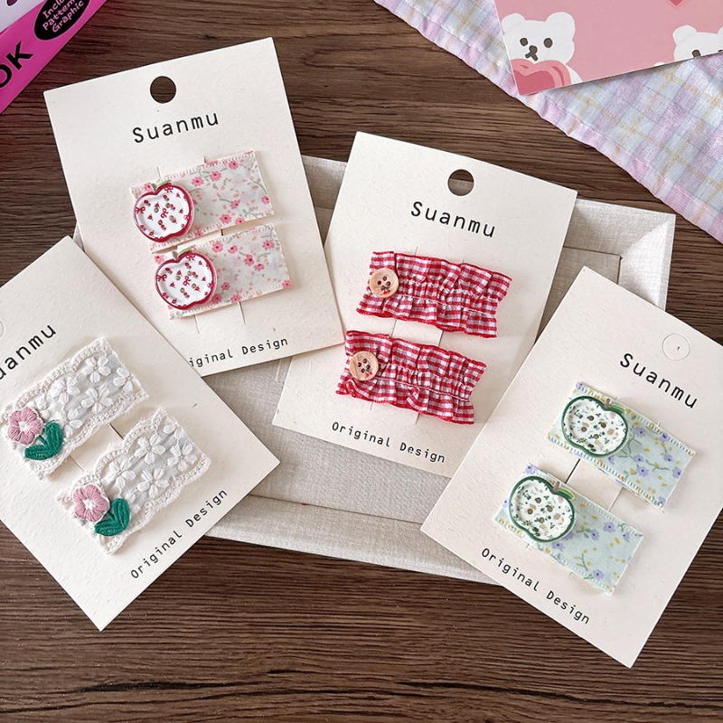 Korean Style Sweet Floral Fabr - Baby Clothing Material avaliação e preço