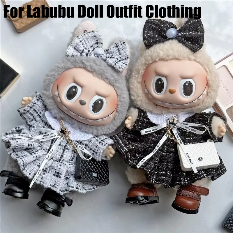 15 17cm For Labubu Doll Adorab - Baby Clothing avaliação e preço