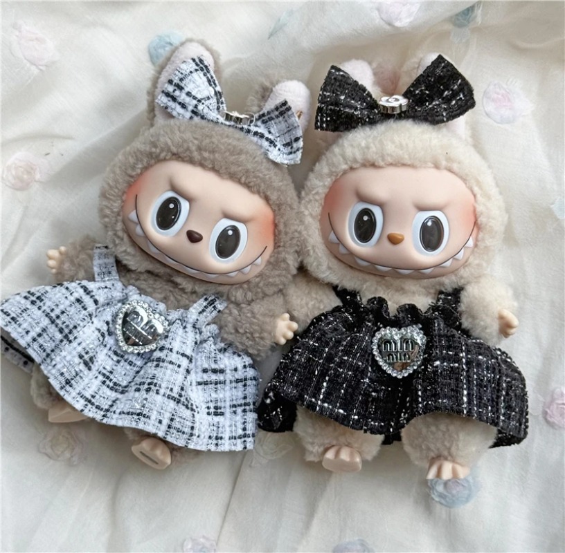 15 17cm For Labubu Doll Adorab - Baby Clothing avaliação e preço