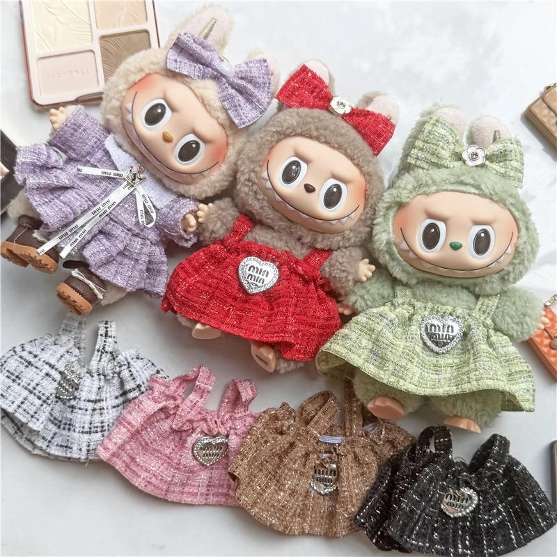 15 17cm For Labubu Doll Adorab - Baby Clothing avaliação e preço