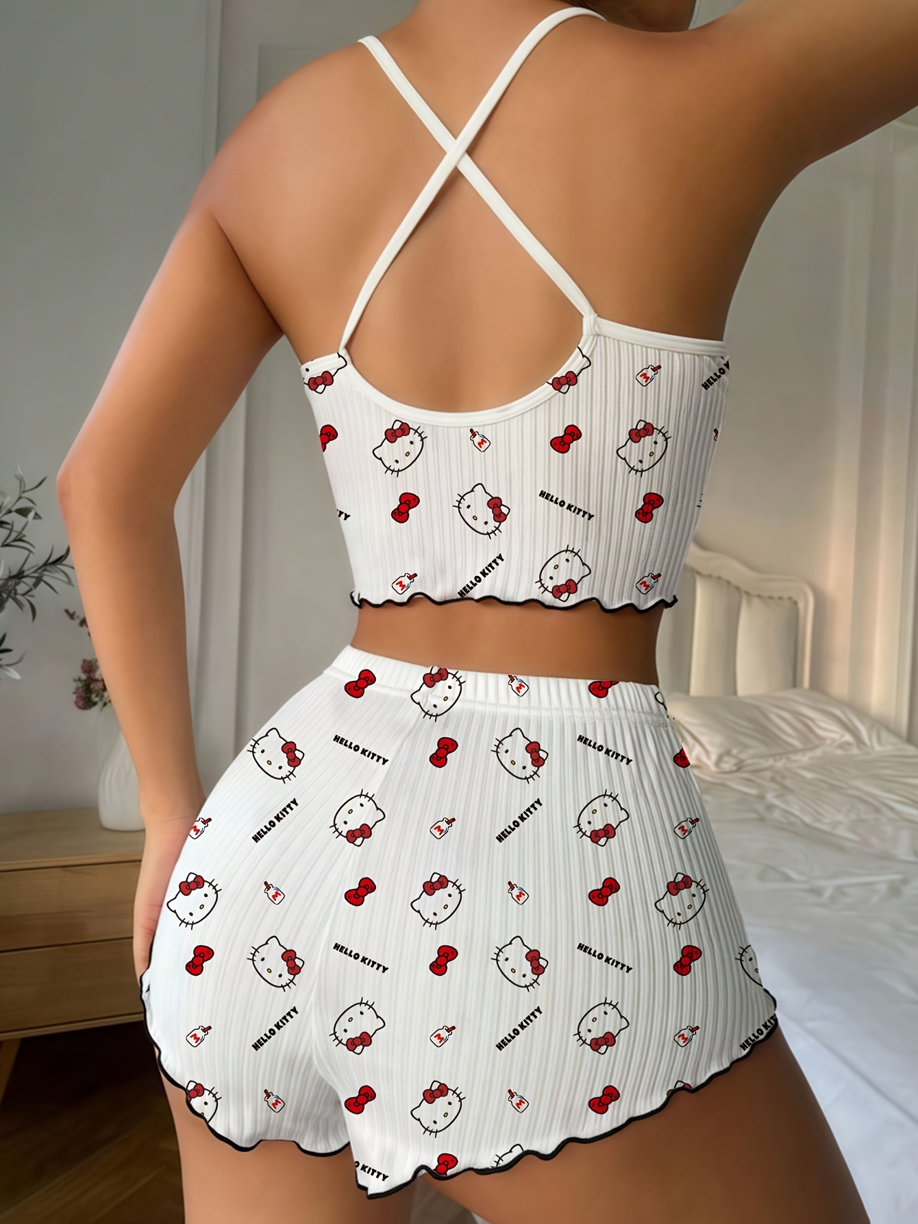 Sanrio Hello Kitty Bowknot Sus - Summer Short Set avaliação e preço