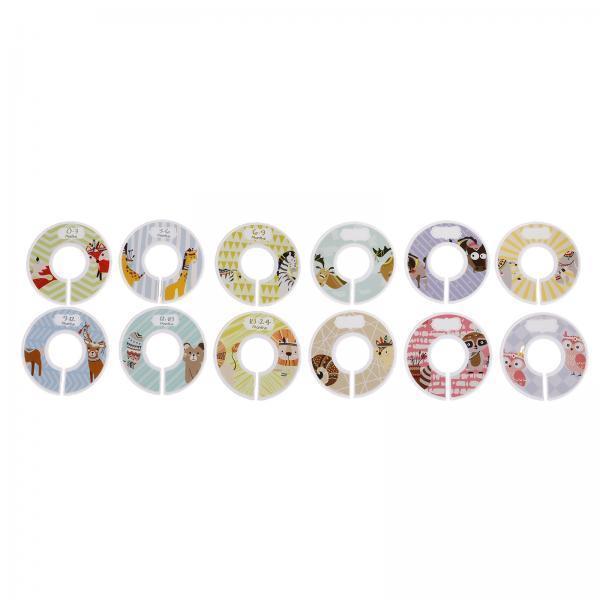 Blank Round Clothing Size Divi - Baby Clothing Tags avaliação e preço