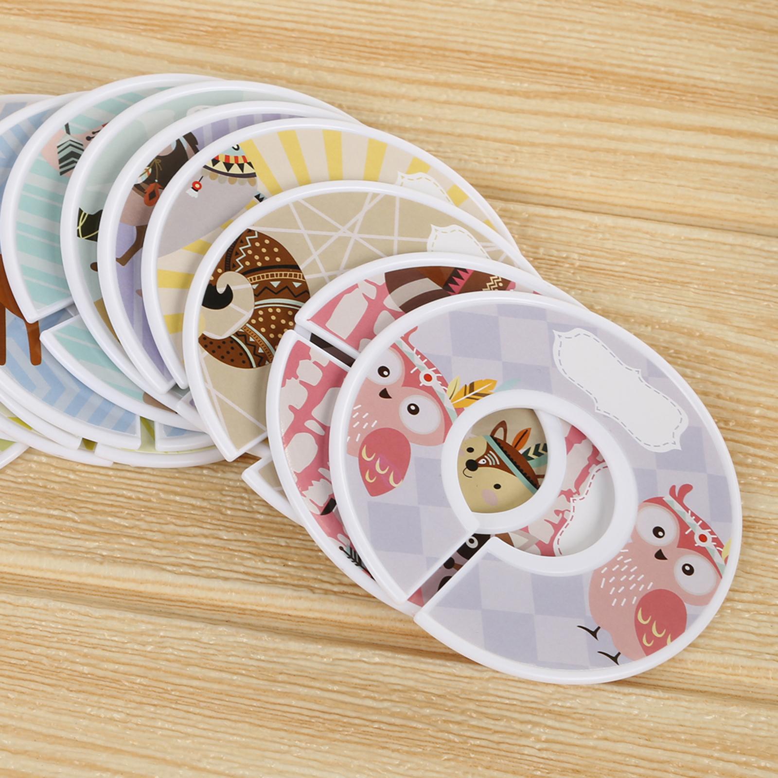 Blank Round Clothing Size Divi - Baby Clothing Tags avaliação e preço