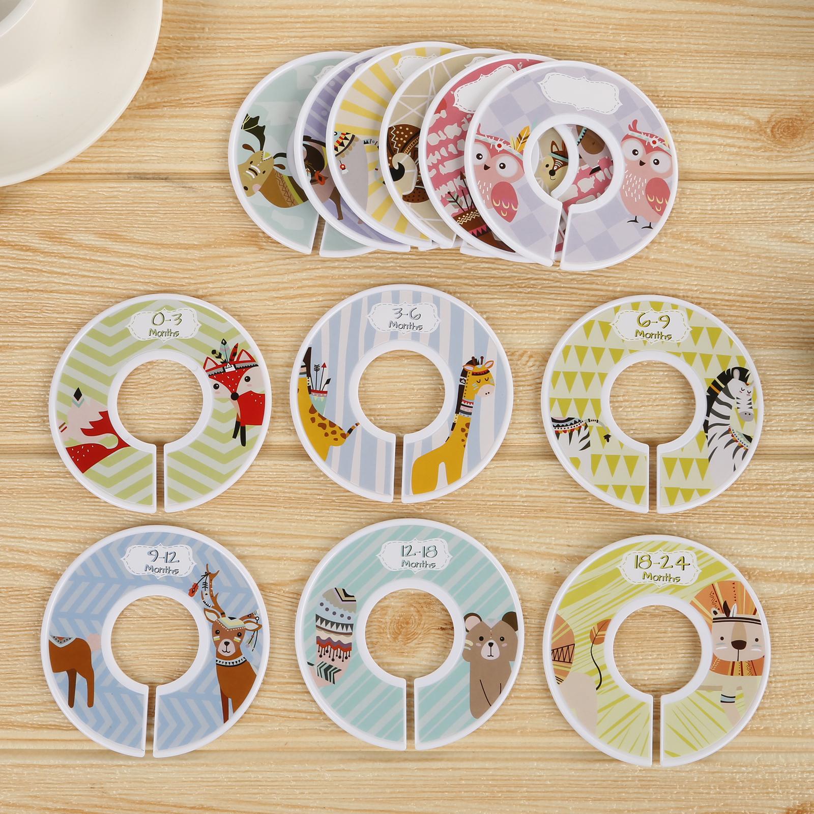 Blank Round Clothing Size Divi - Baby Clothing Tags avaliação e preço