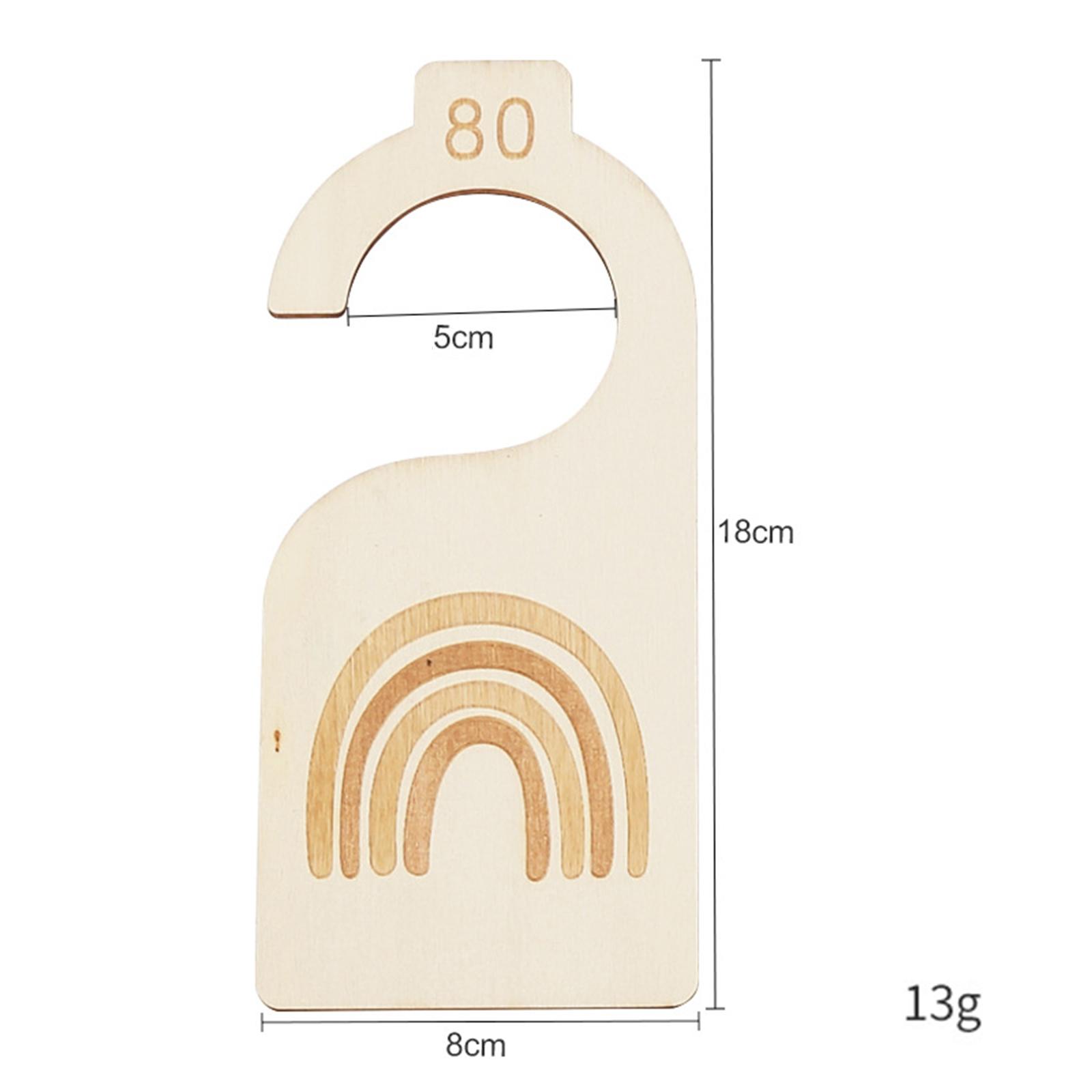 8Pcs Baby Closet Dividers Ador - Baby Clothing Tags avaliação e preço