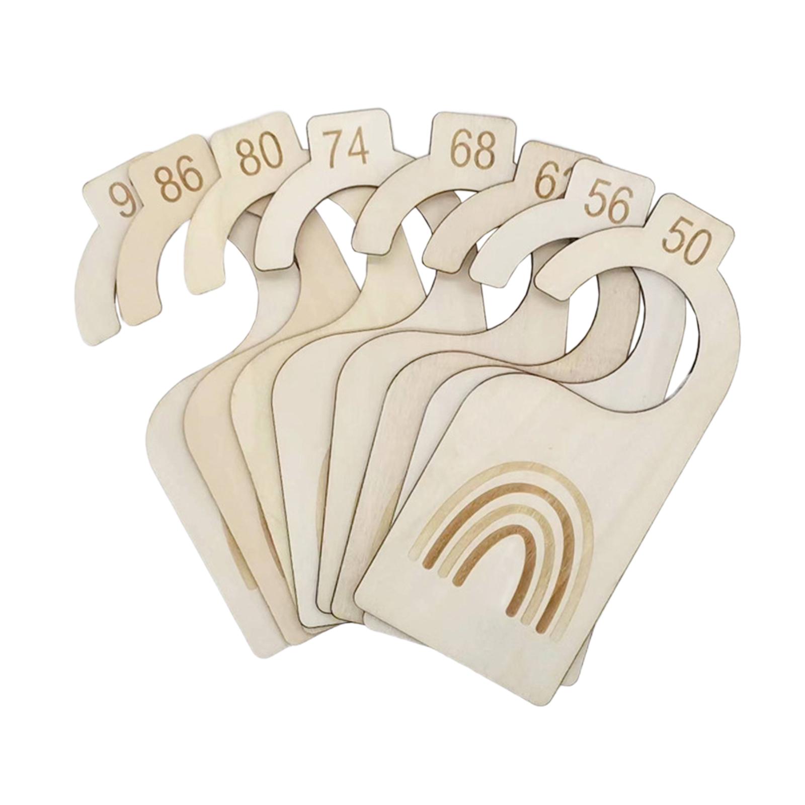 8Pcs Baby Closet Dividers Ador - Baby Clothing Tags avaliação e preço
