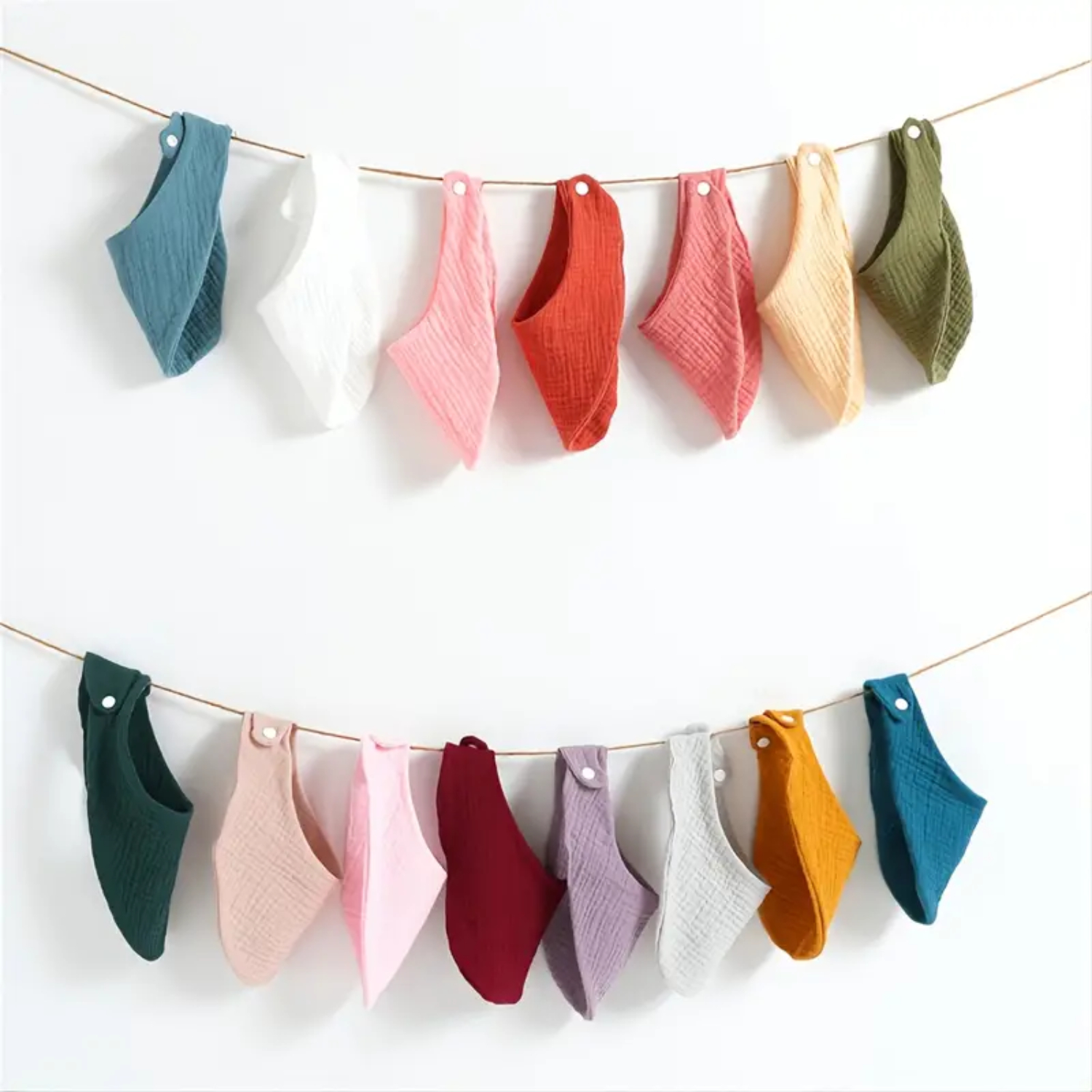 3-pack Baby Cotton Saliva Bibs - Printed Bibs Pack avaliação e preço