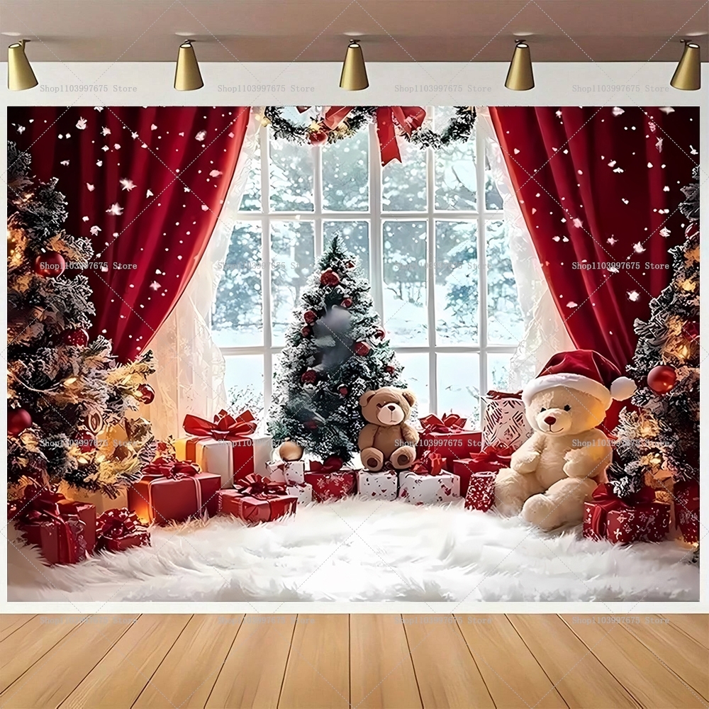 Merry Christmas Backdrops Wond - Baby Clothing Easter avaliação e preço