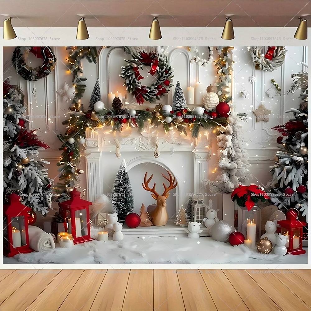 Merry Christmas Backdrops Wond - Baby Clothing Easter avaliação e preço