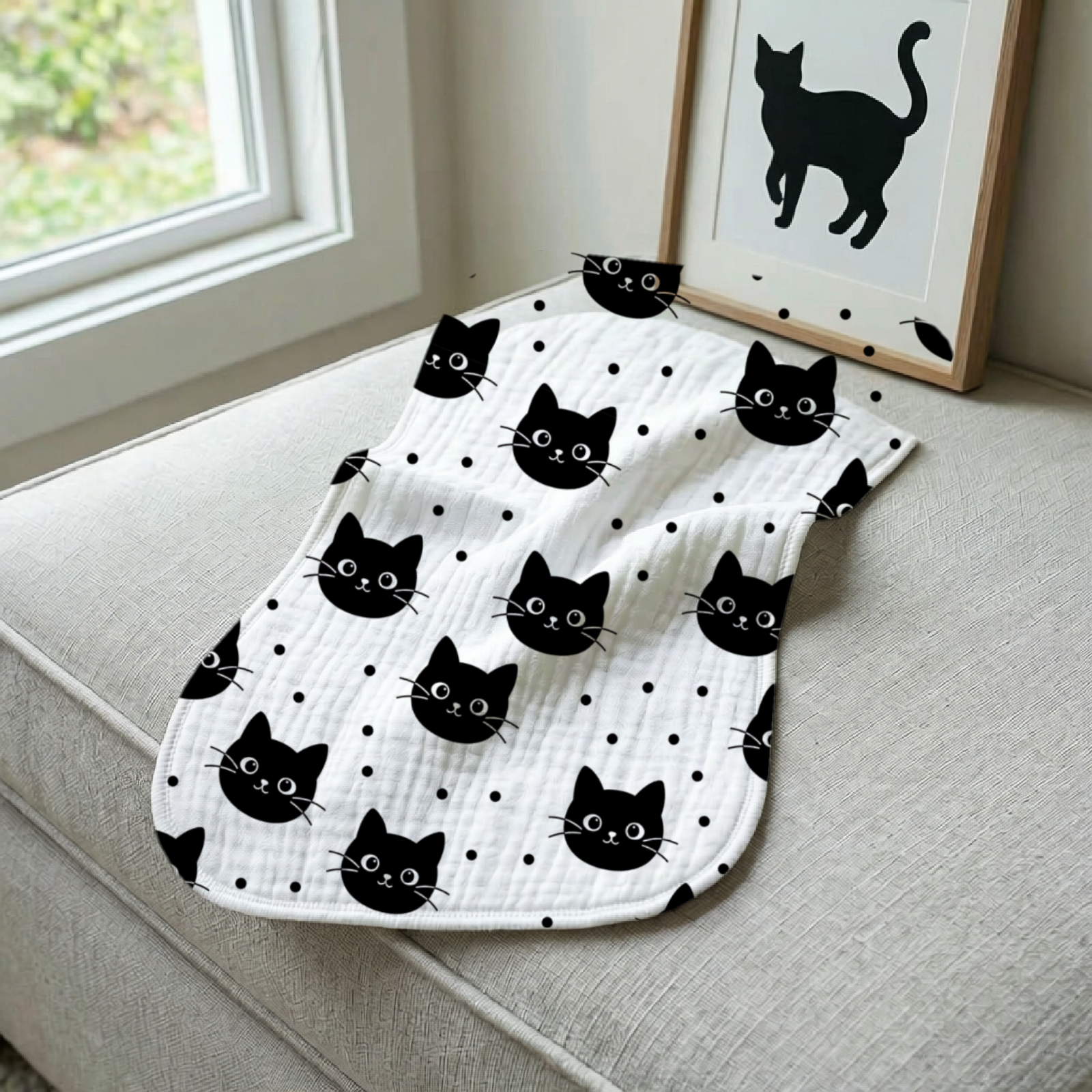 6 Piece Absorbent Gauze Burp P - Printed Bibs Pack avaliação e preço