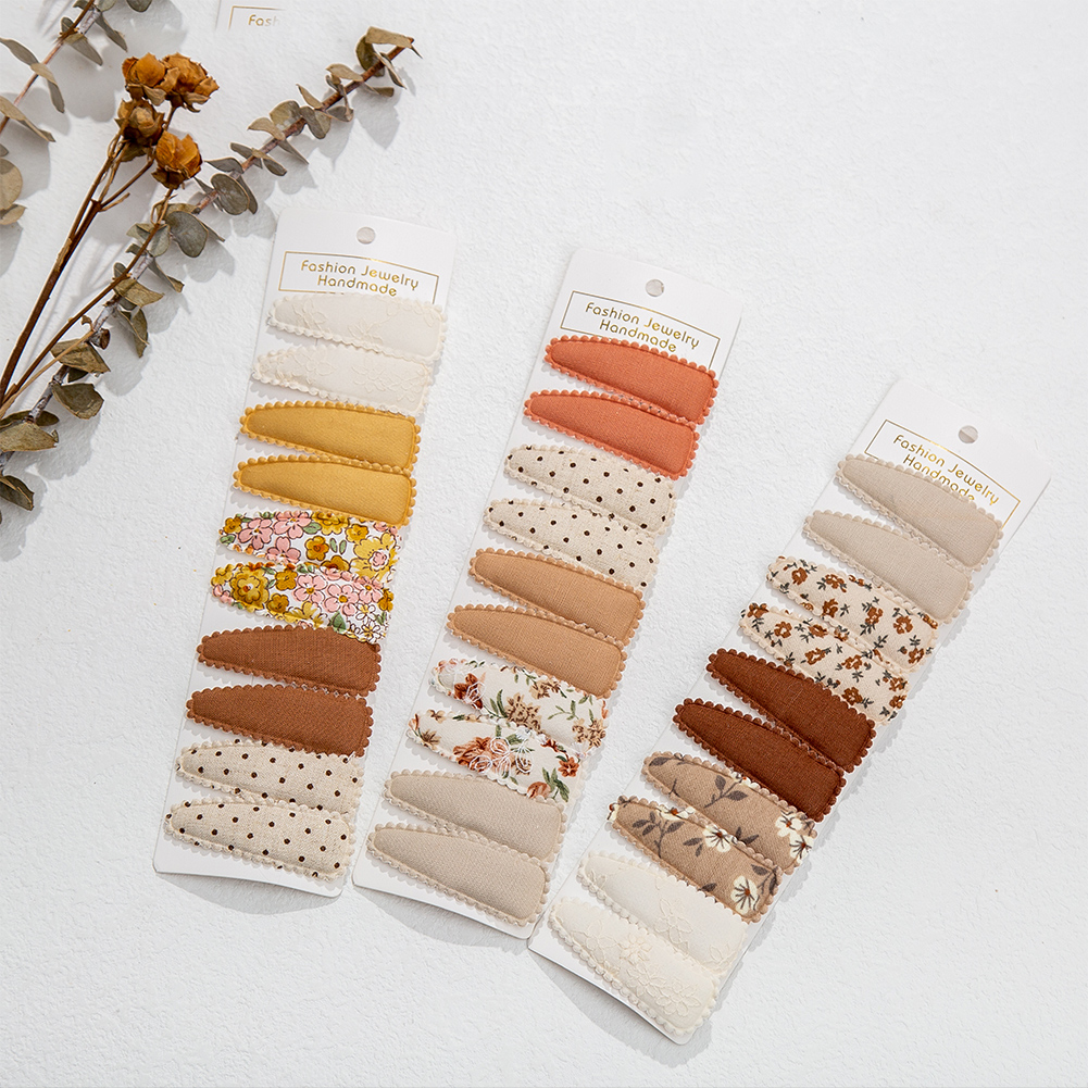 10Pcs/Lot Ins 6cm Flower Print - Baby Clothing Material avaliação e preço