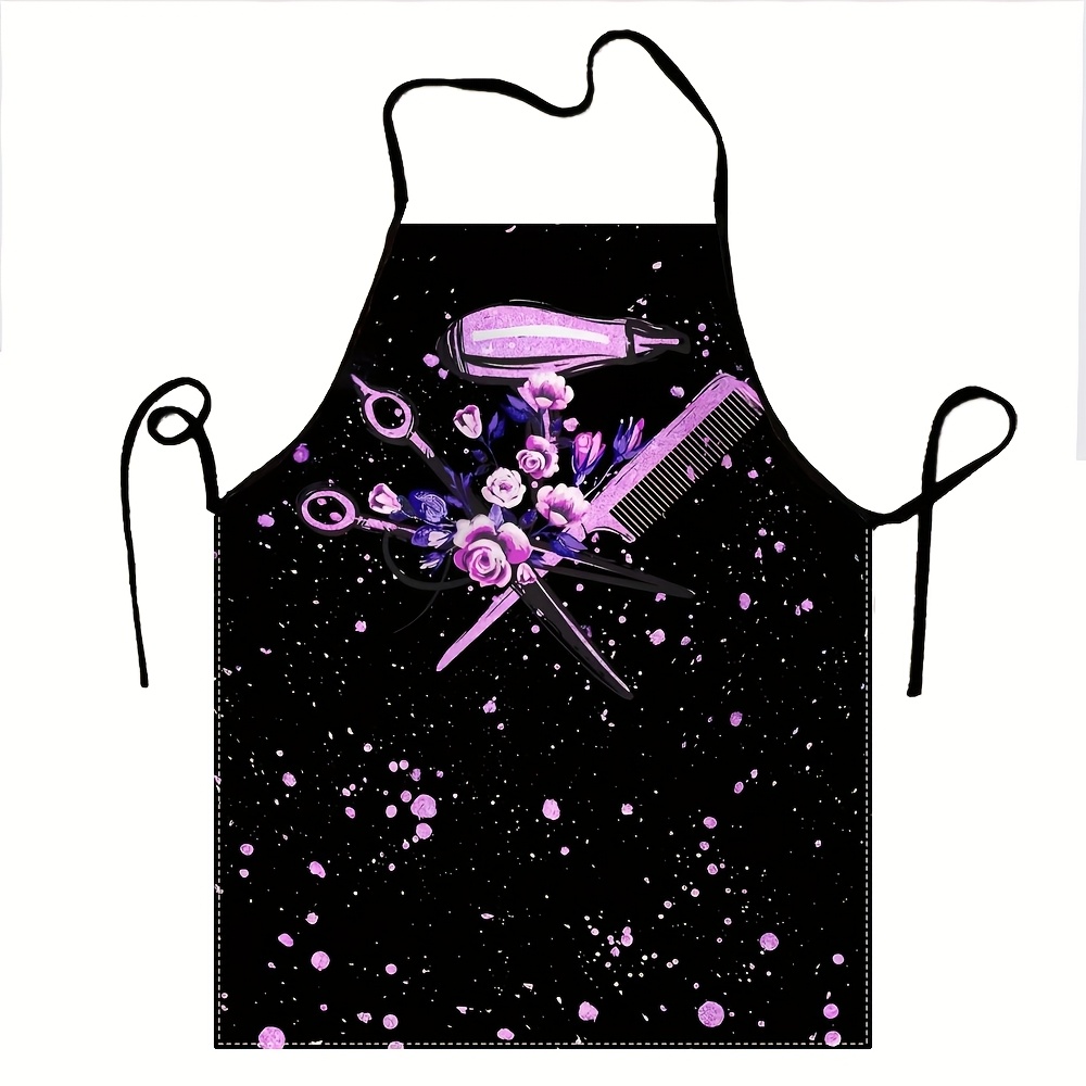 Hair Stylist Salon Apron with  - Printed Bibs Pack avaliação e preço